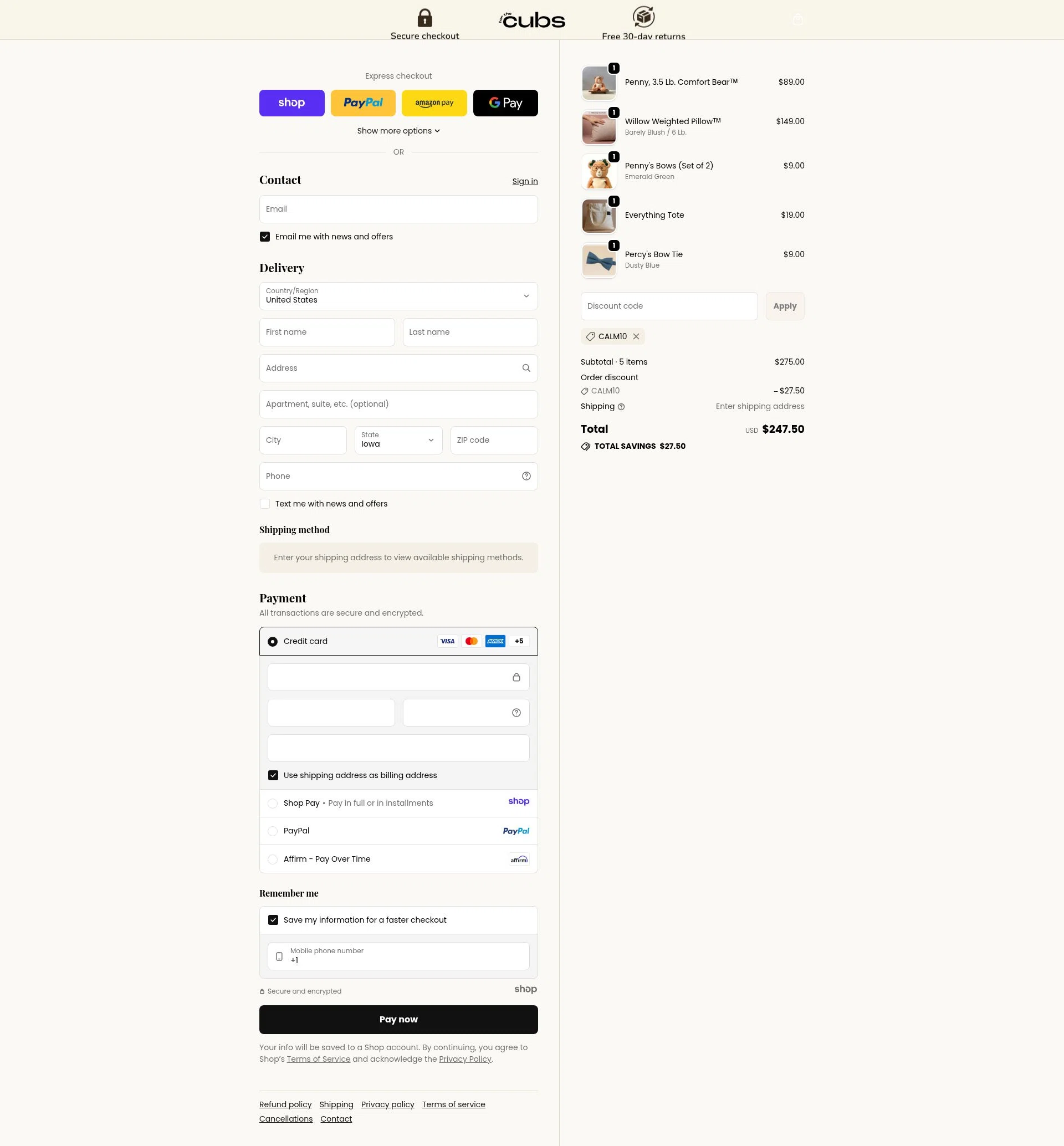 For the Cubs checkout page showing For the Cubs promo code box | Screenshot taken by SimplyCodes community member on Dec 28, 2025