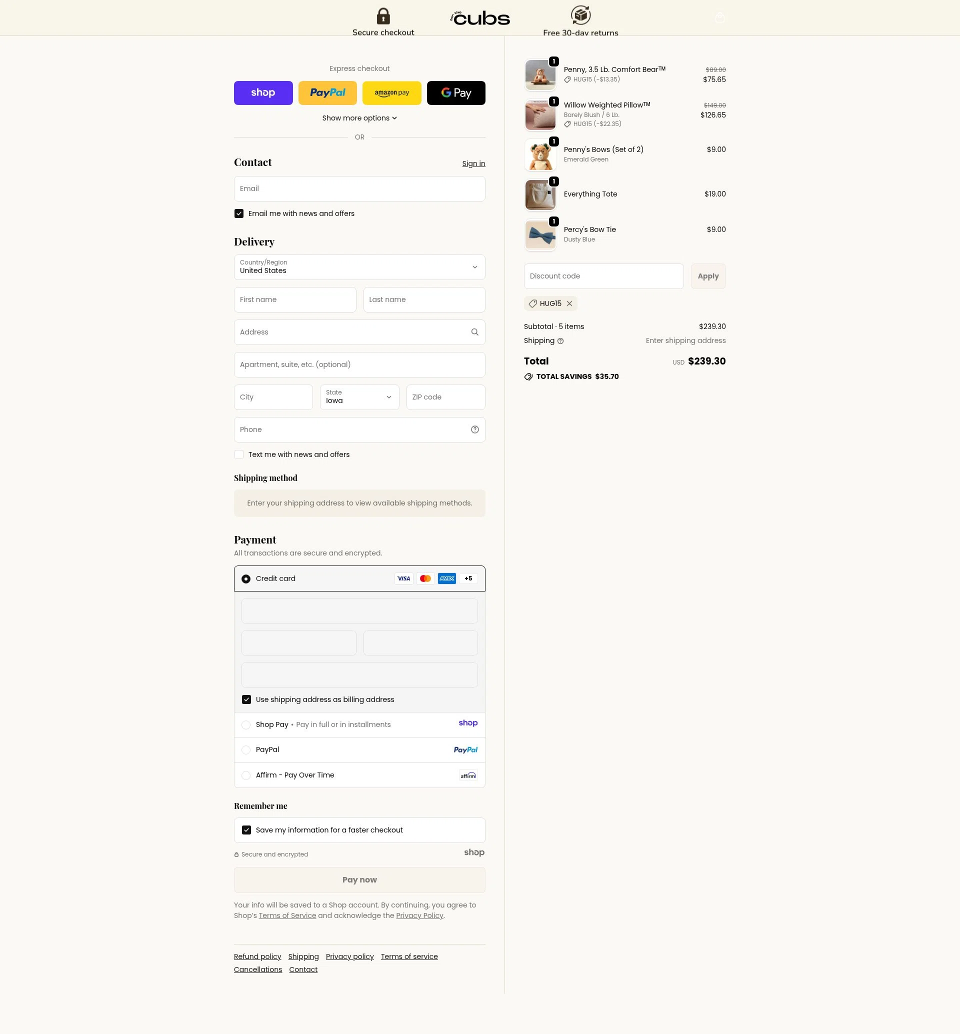 For the Cubs checkout page showing For the Cubs promo code box | Screenshot taken by SimplyCodes community member on Dec 23, 2025