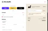 For Youth coupon verification screenshot