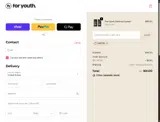 For Youth coupon verification screenshot