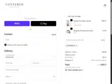 Fostered Collection coupon verification screenshot