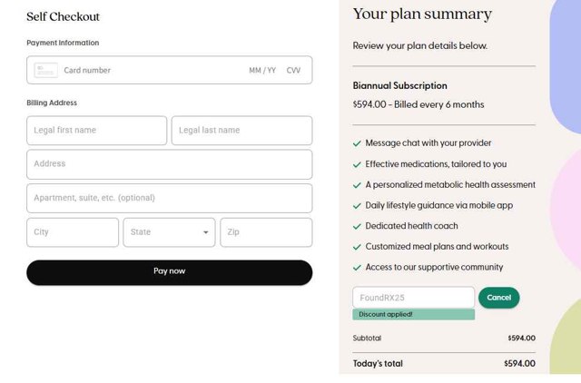 Found checkout page showing Found promo code box | Screenshot taken by SimplyCodes community member on Aug 9, 2025
