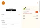 THANKYOU10 coupon verification screenshot