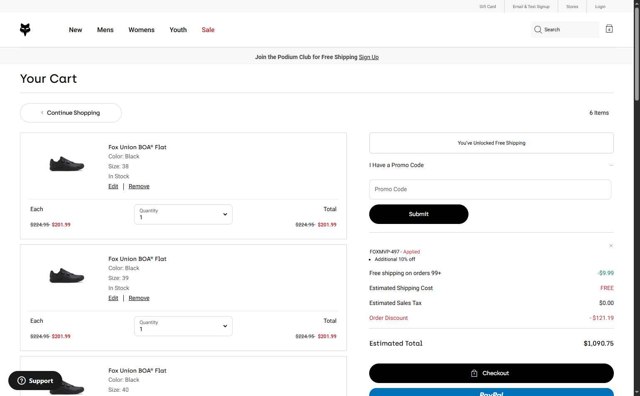 Fox Racing Promo Codes (1 Verified) - 10% Off Jul 2025