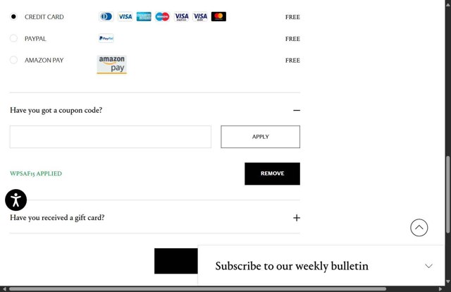 FRANKBROS checkout page showing FRANKBROS discount code box | Screenshot taken by SimplyCodes community member on Aug 16, 2025