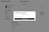 FRANKIE10 coupon verification screenshot