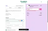Frankie's on the Park coupon verification screenshot