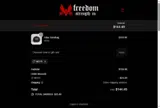 Freedom Strength Co coupon verification screenshot