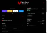 Freedom Strength Co coupon verification screenshot