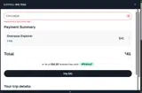 EXPLORE10 coupon verification screenshot