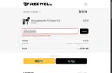 STEVENXFREEWELL coupon verification screenshot