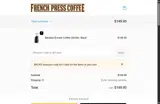 BACK5 coupon verification screenshot