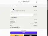 WELCOME10 coupon verification screenshot