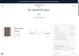 Frette coupon verification screenshot