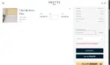 Frette coupon verification screenshot