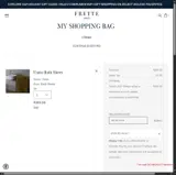 Frette coupon verification screenshot