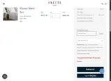 Frette coupon verification screenshot