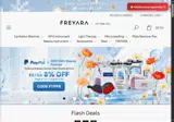 FREYARA coupon verification screenshot