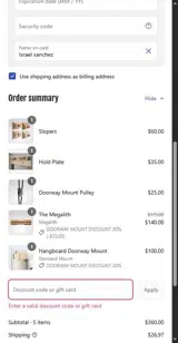 hoopersbeta coupon verification screenshot