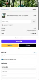 HONEYSHIPPING coupon verification screenshot