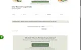 From Nature With Love coupon verification screenshot