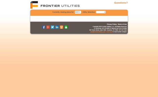 Frontier Utilities checkout page showing Frontier Utilities promo code box | Screenshot taken by SimplyCodes community member on Aug 11, 2025