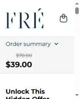 LARSMILLER coupon verification screenshot