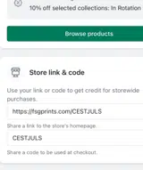 CESTJULS coupon verification screenshot