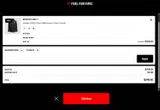 PITLANE25 coupon verification screenshot