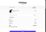 Full Wedge Golf coupon verification screenshot