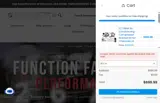 Function Factory Performance coupon verification screenshot