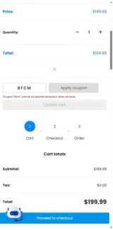 Function Factory Performance coupon verification screenshot