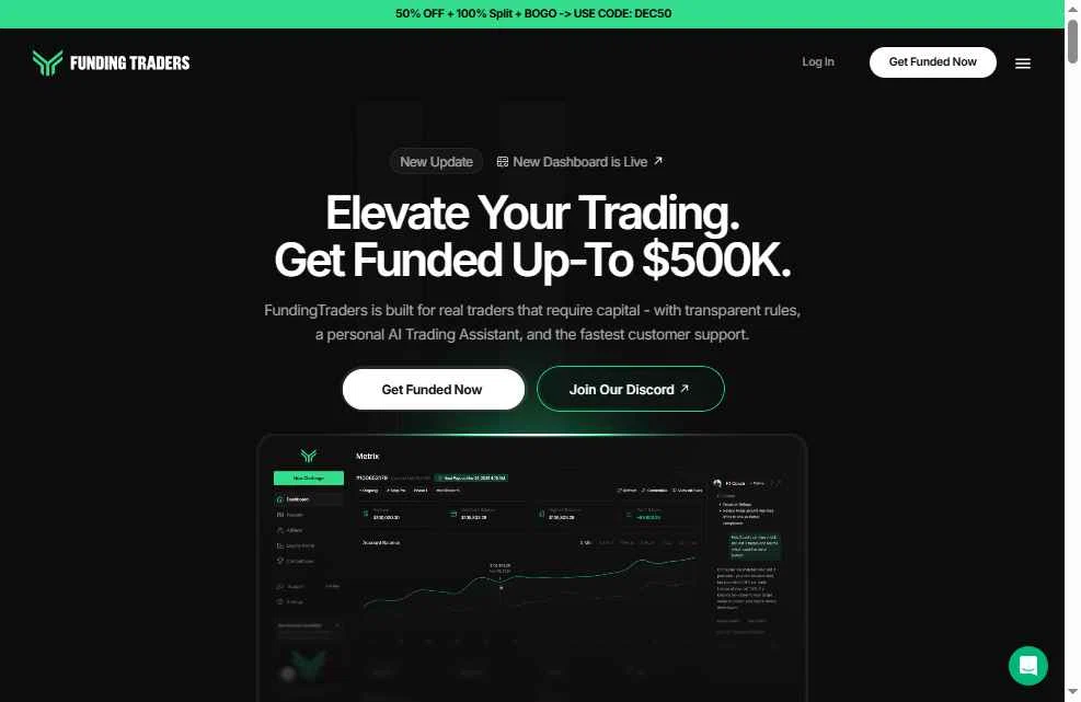 Funding Traders checkout page showing Funding Traders promo code box | Screenshot taken by SimplyCodes community member on Jan 3, 2026