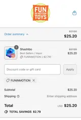 FUN4Ever coupon verification screenshot
