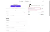 Funky Chef coupon verification screenshot