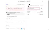 Funky Chef coupon verification screenshot