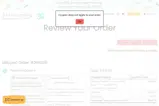 HARVEST25 coupon verification screenshot