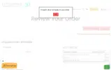 THANKS25 coupon verification screenshot