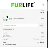 CHRISTMAS25 coupon verification screenshot
