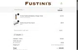 Fustini's Oils and Vinegars coupon verification screenshot