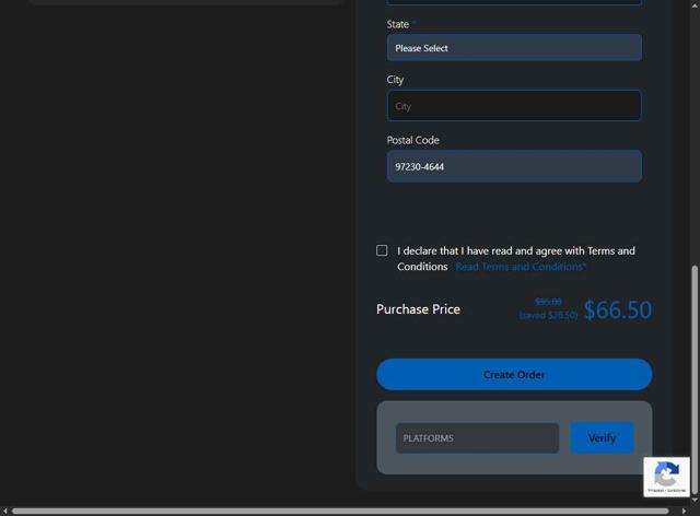 FX2 Funding checkout page showing FX2 Funding discount code box | Screenshot taken by SimplyCodes community member on Aug 17, 2025