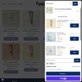 Fygg coupon verification screenshot