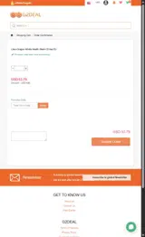 GWS coupon verification screenshot