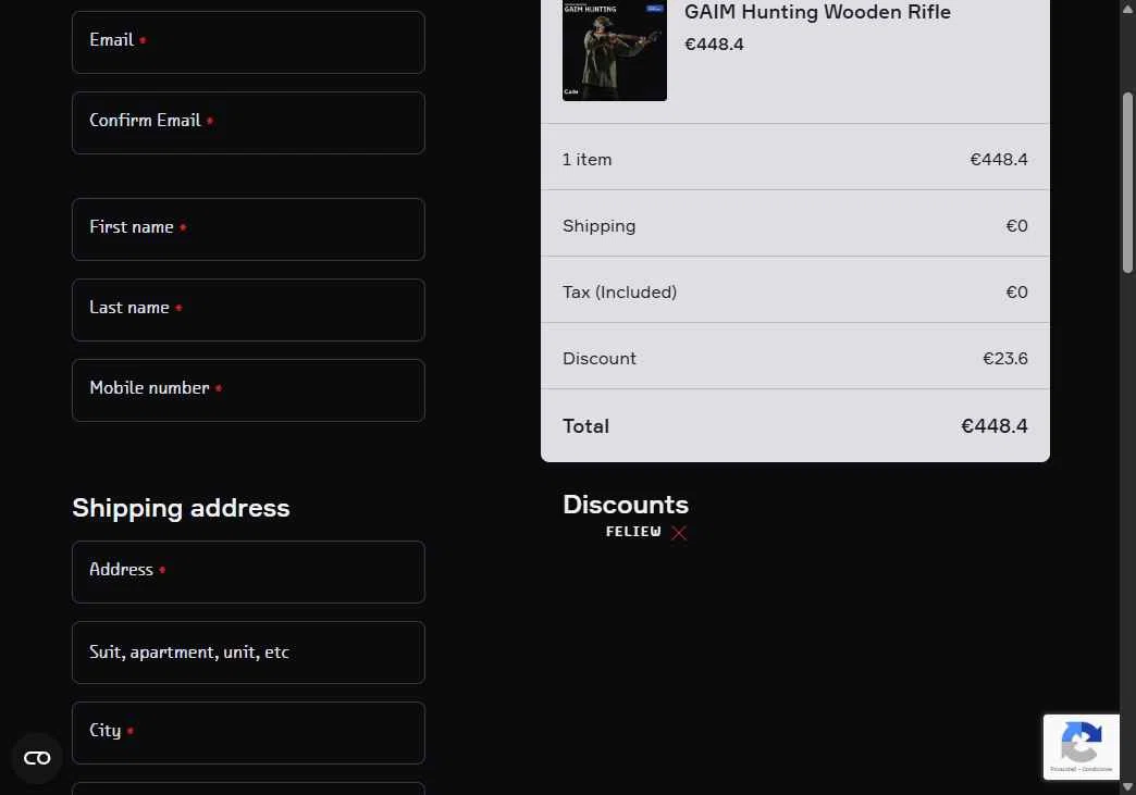 GAIM checkout page showing GAIM promo code box | Screenshot taken by SimplyCodes community member on Dec 6, 2025