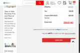WINTER20 coupon verification screenshot