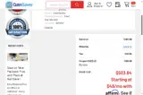SIZZLE coupon verification screenshot