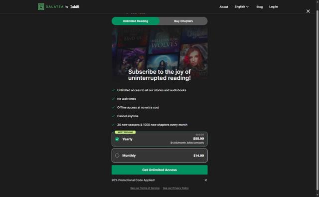 Galatea checkout page showing Galatea promo code box | Screenshot taken by SimplyCodes community member on Sep 15, 2025