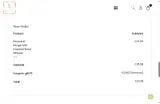 gift75 coupon verification screenshot
