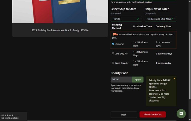 The Gallery Collection checkout page showing The Gallery Collection promo code box | Screenshot taken by SimplyCodes community member on Sep 2, 2025