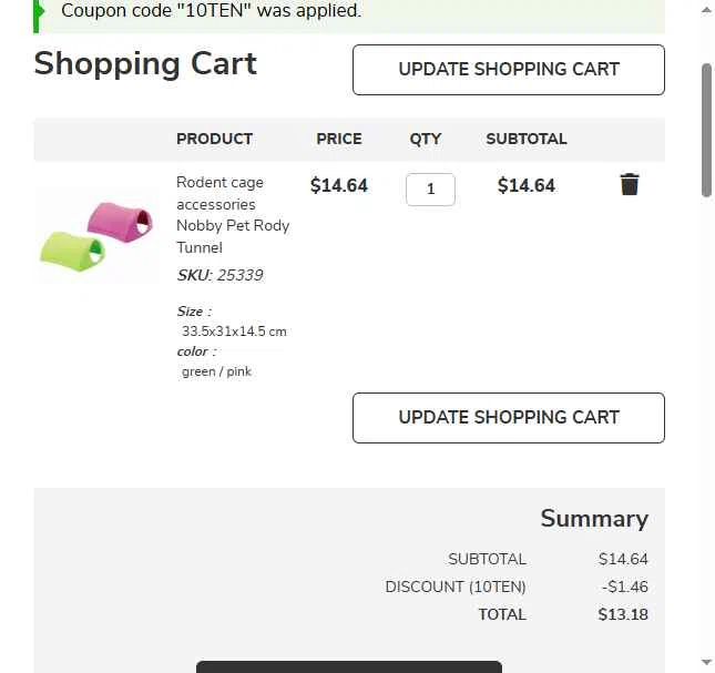 Gallop-Store checkout page showing Gallop-Store promo code box | Screenshot taken by SimplyCodes community member on Sep 15, 2025